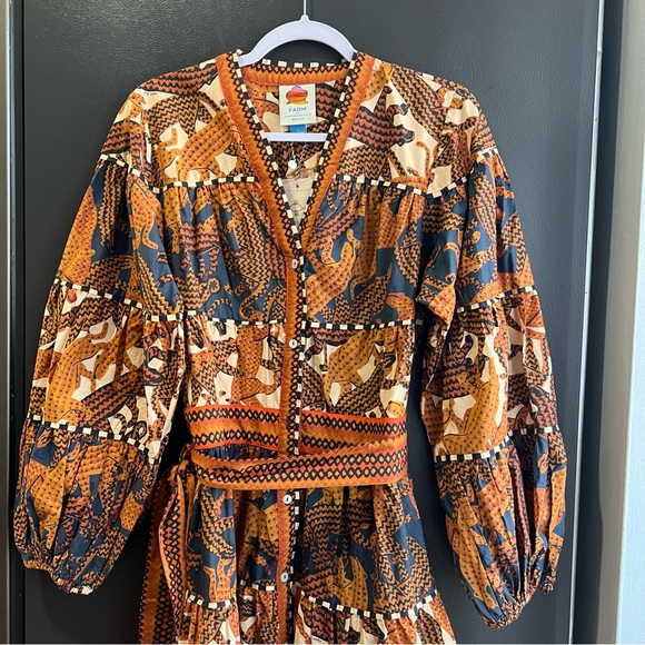 FARM Rio Multicolor Mini Dress - Picture 3 of 14